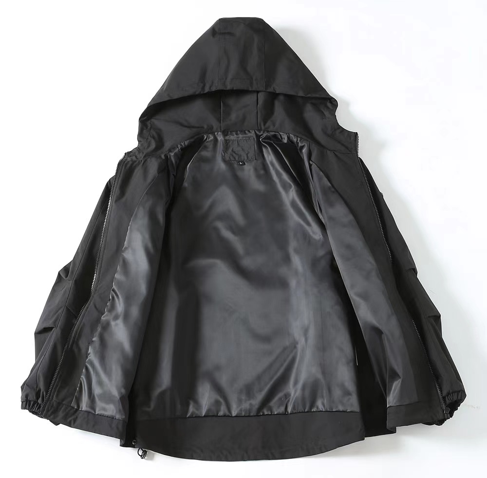 [TOP] PRADA Men's Jacket - Black