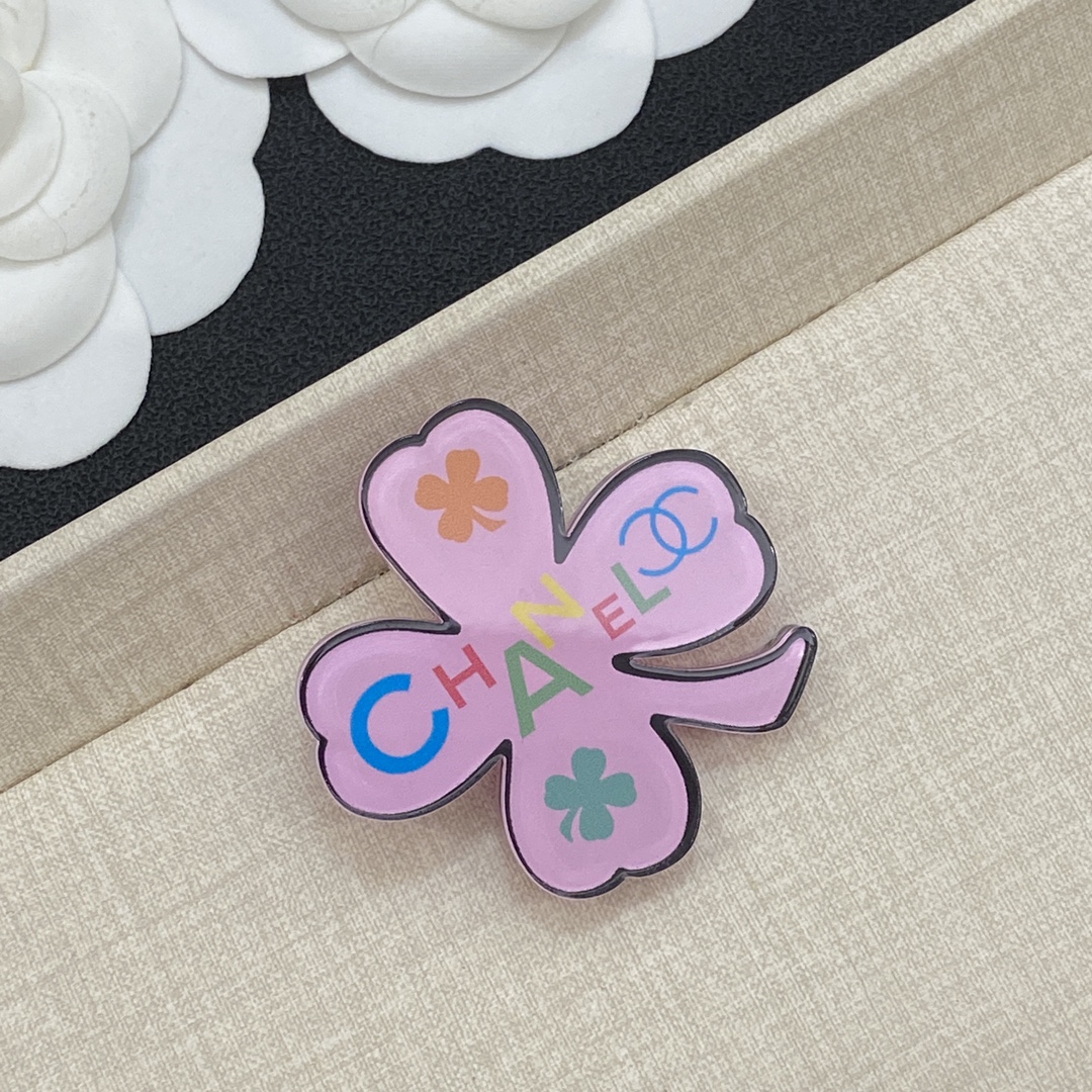 [TOP] CHANEL CC Brooch - 3 Colors