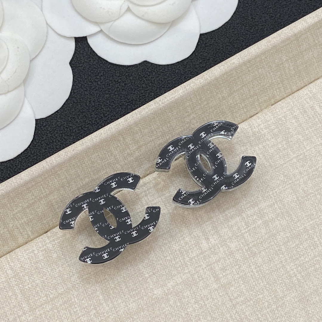 [TOP] CHANEL CC Earrings - 3 Colors