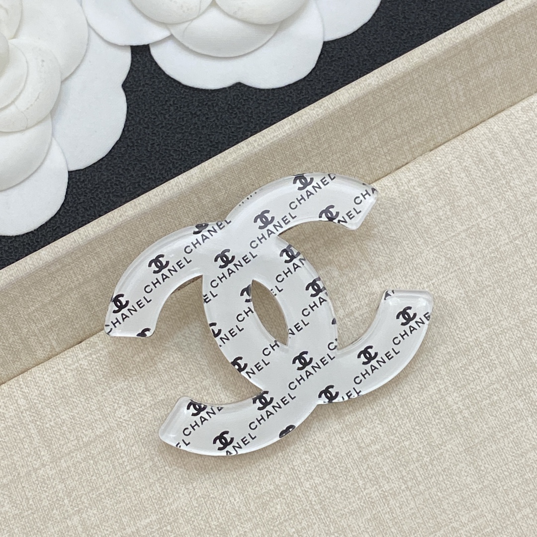 [TOP] CHANEL CC Brooch - 3 Colors