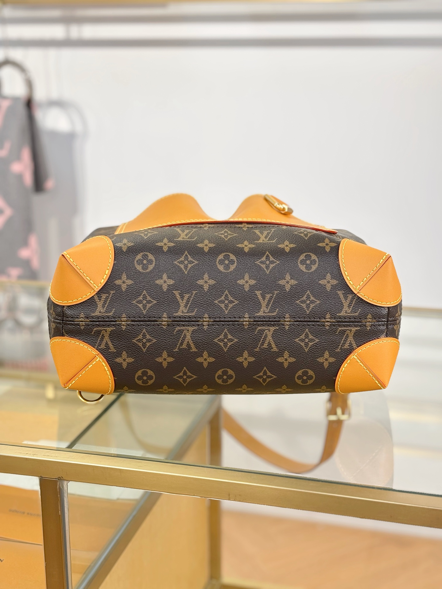 [TOP] Louis Vuitton LV Steamer 30 Monogram Bag 33x32x14 cm - Brown