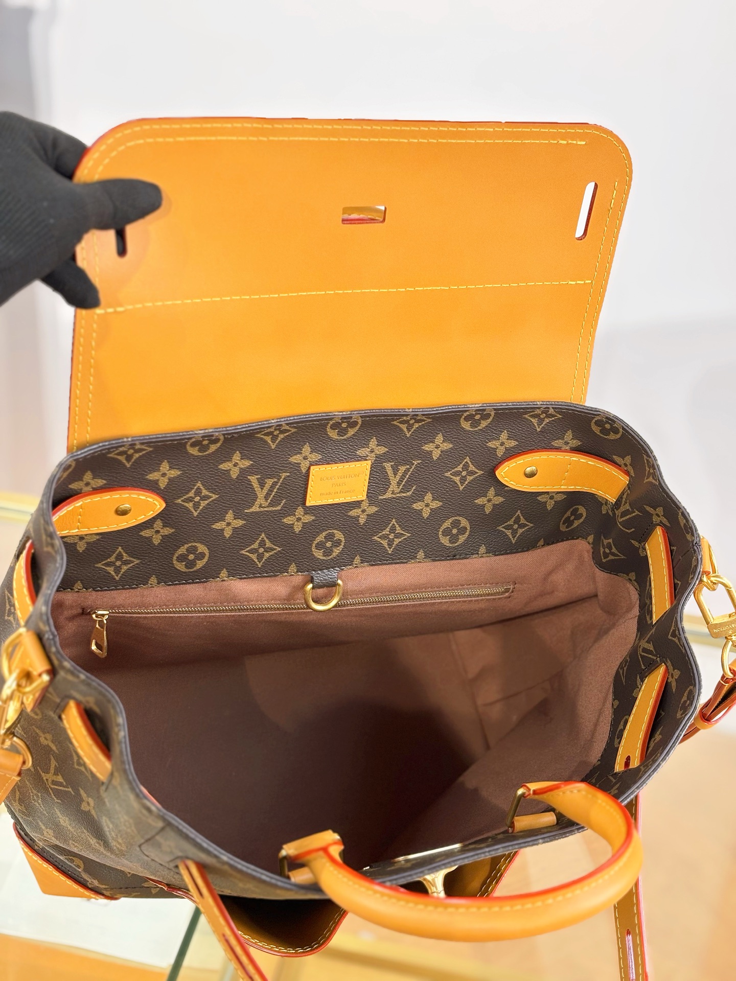 [TOP] Louis Vuitton LV Steamer 30 Monogram Bag 33x32x14 cm - Brown