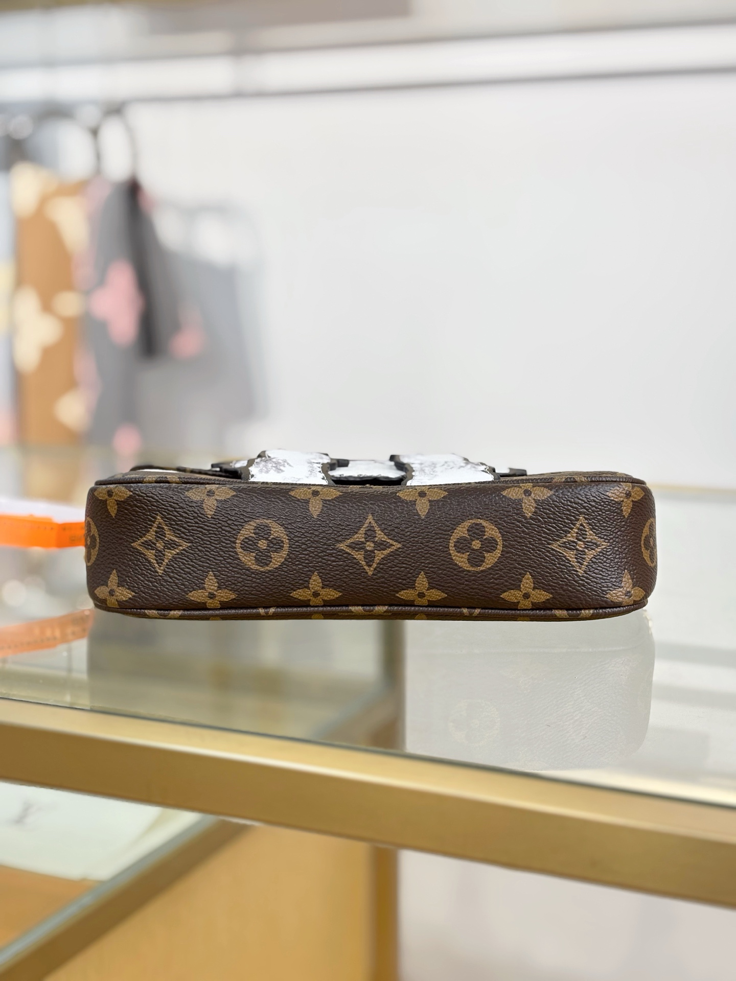 [TOP] Louis Vuitton LV & Grace Monogram Wallet On Chain Bag 23.5 x 12 x 4.3cm - Brown