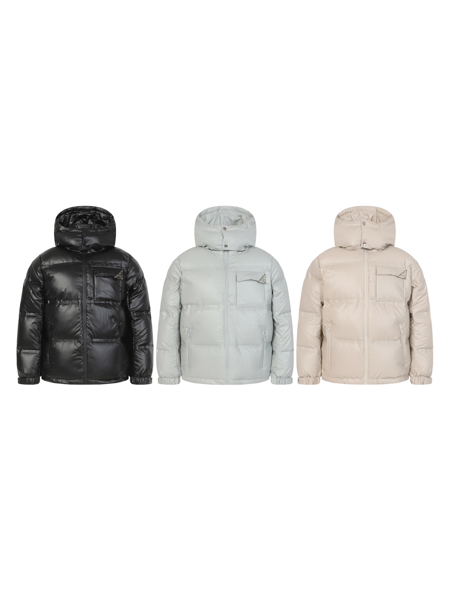 [TOP] PRADA Men's/Women's Hooded Down Jacket - 3 Colors