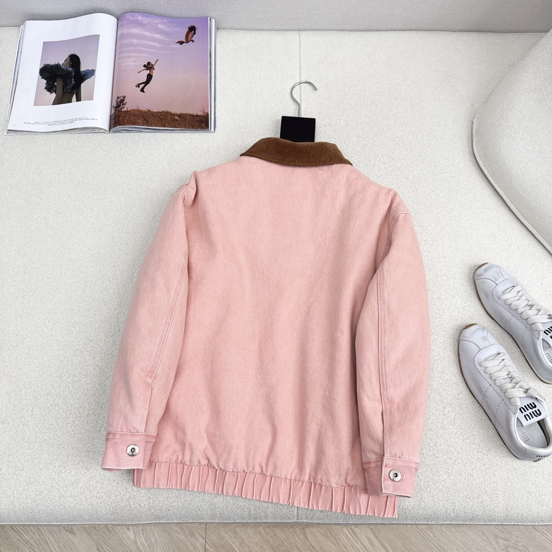 [TOP] Miu Miu Jacket  - Pink