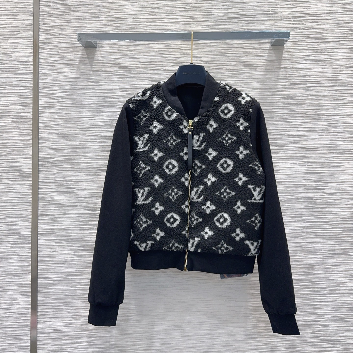 [TOP] Louis Vuitton LV Lamb Wool Jacket - 2 Colors