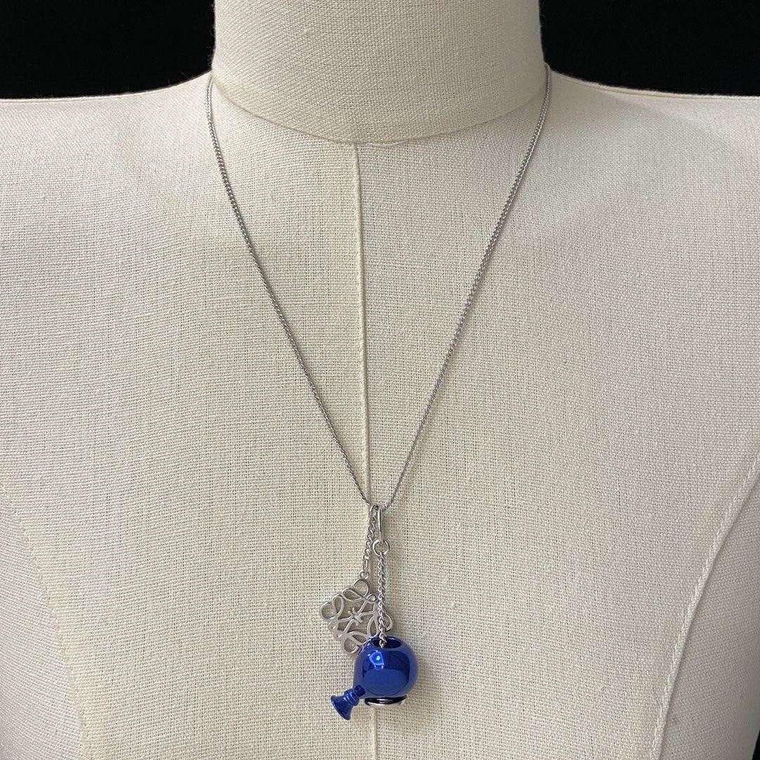 [TOP] LOEWE Logo Necklace - 4 Colour