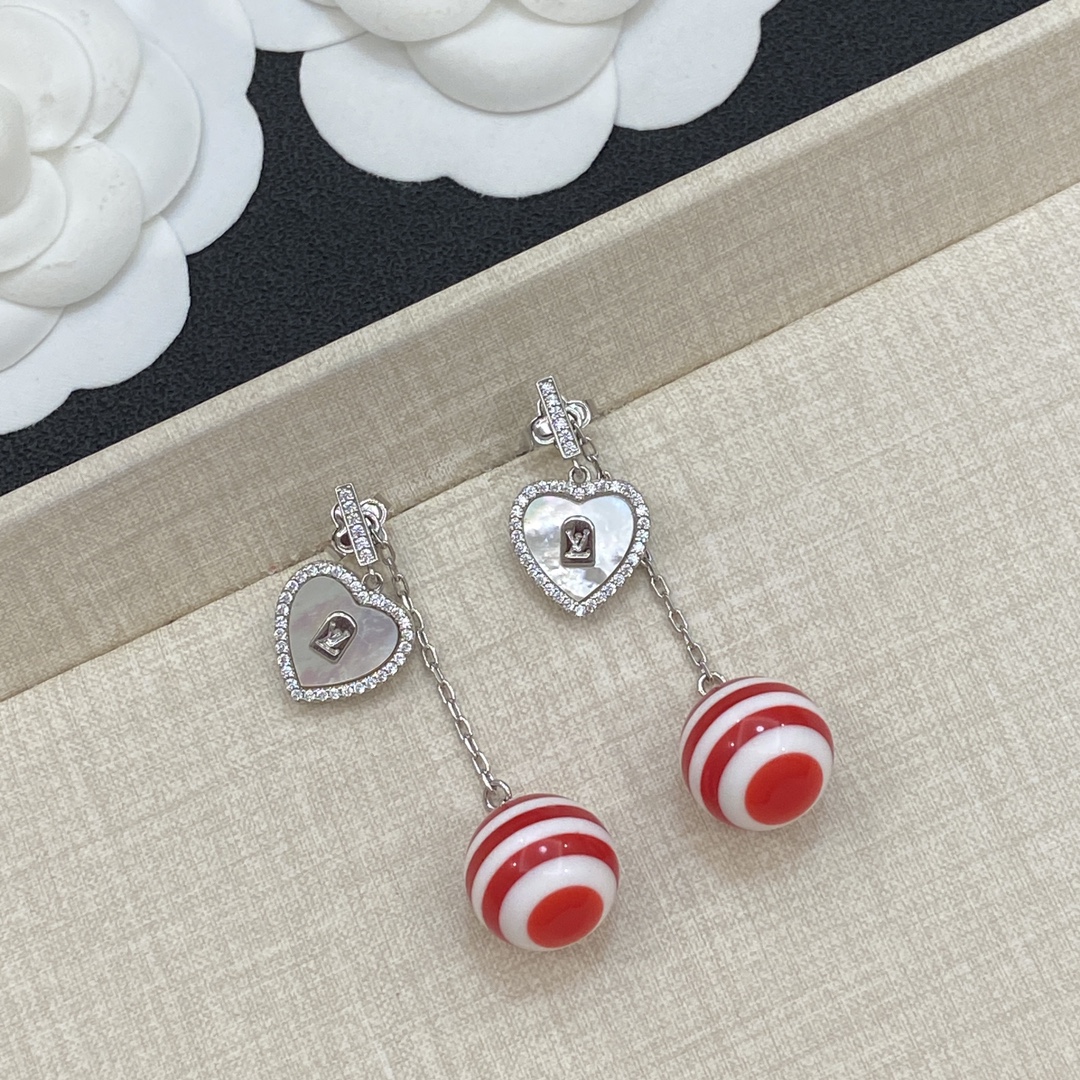 [TOP] Louis Vuitton LV Earrings - 4 Color