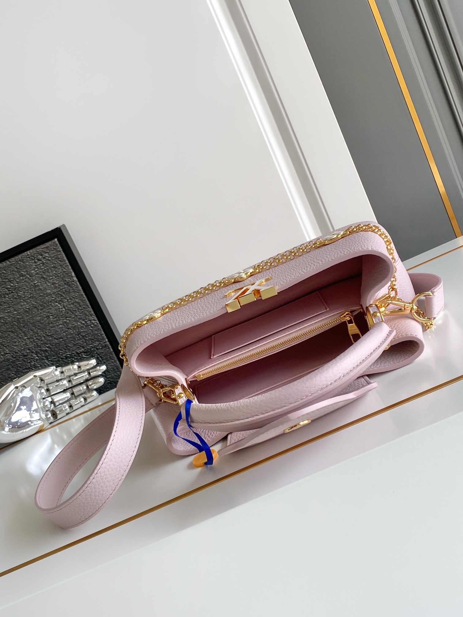 [TOP] Louis Vuitton LV Capucines Bag 22cm/28cm - Purple