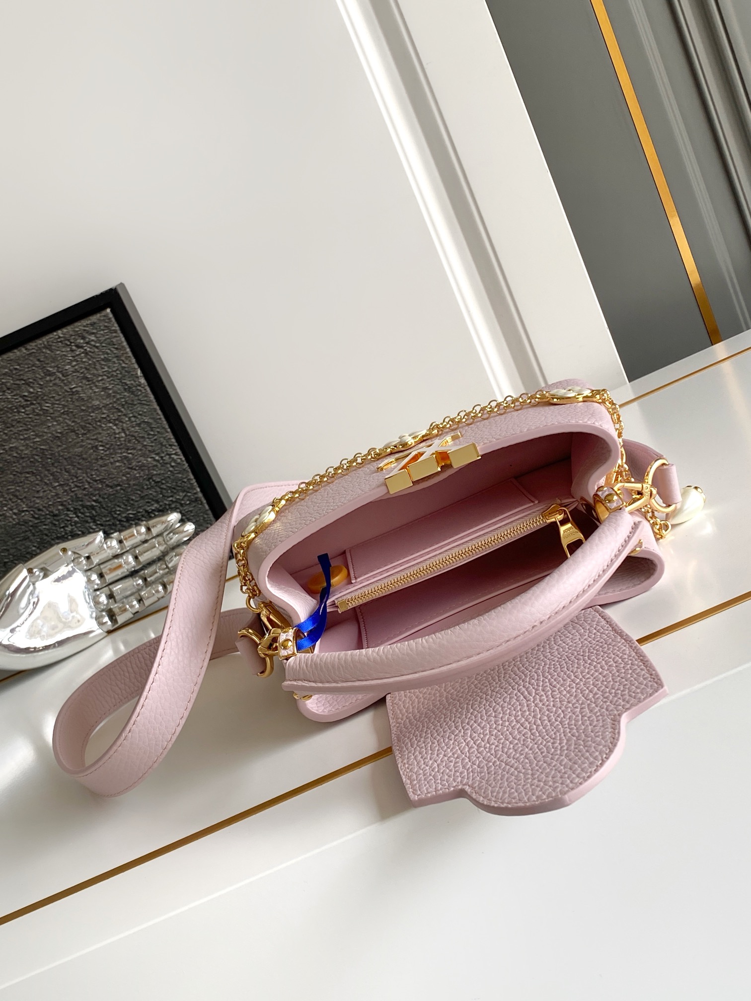 [TOP] Louis Vuitton LV Capucines Bag 22cm/28cm - Purple