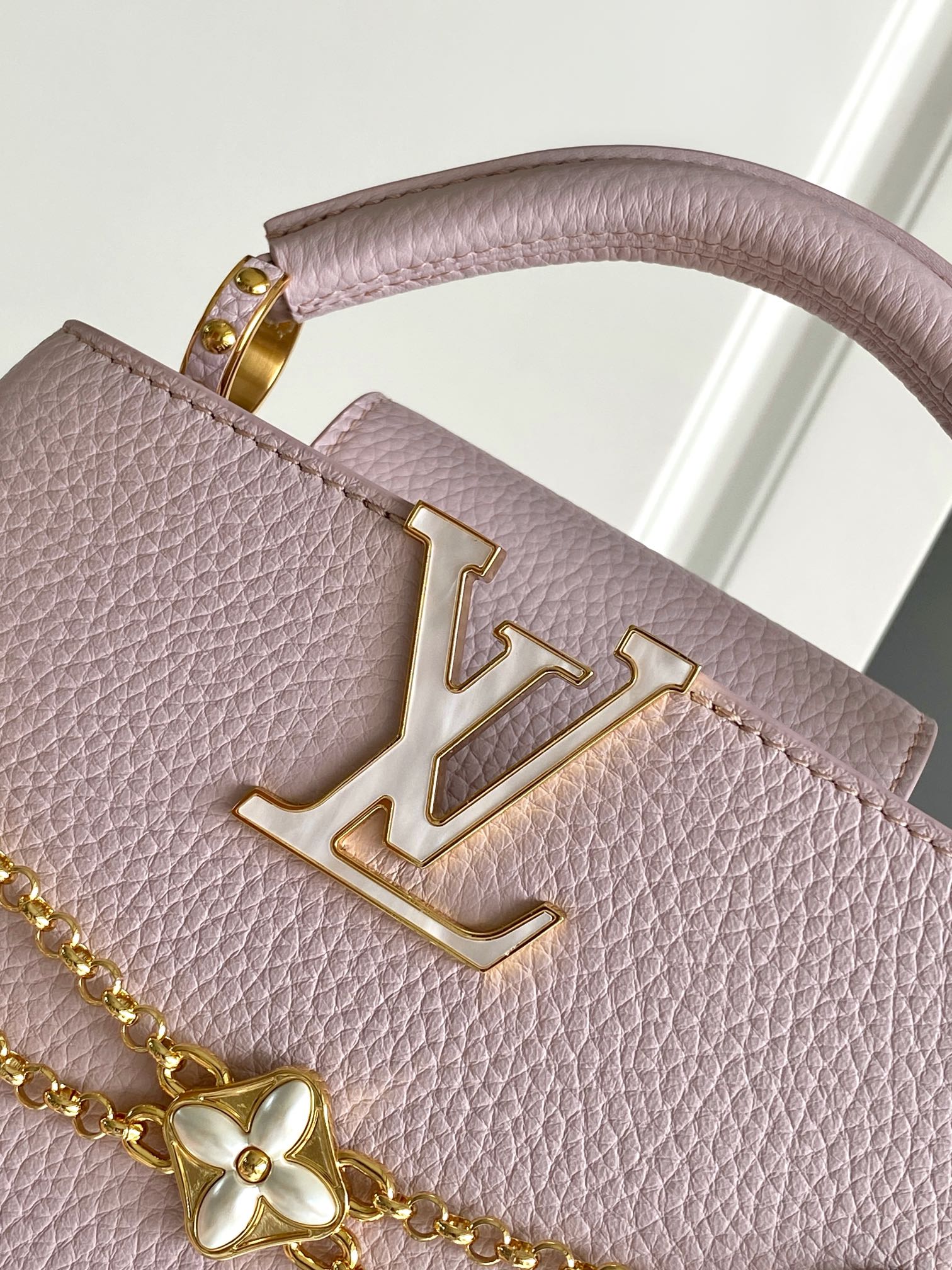 [TOP] Louis Vuitton LV Capucines Bag 22cm/28cm - Purple