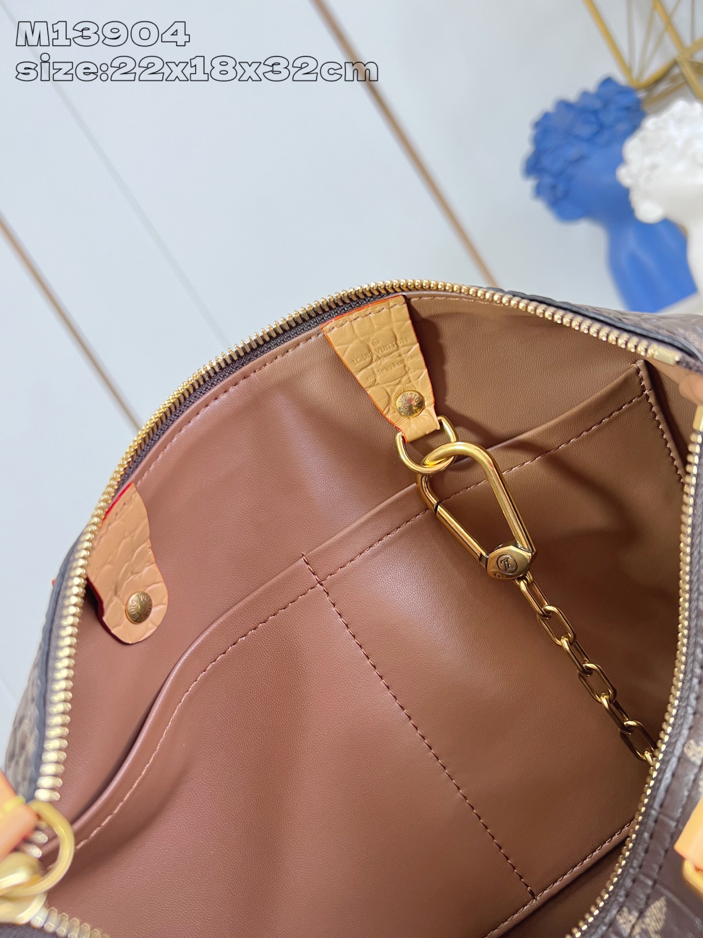 [TOP] Louis Vuitton LV Speedy 30 Bandoulière Bag Crocodile Pattern 22.5 x 18 x 32cm - Monogram