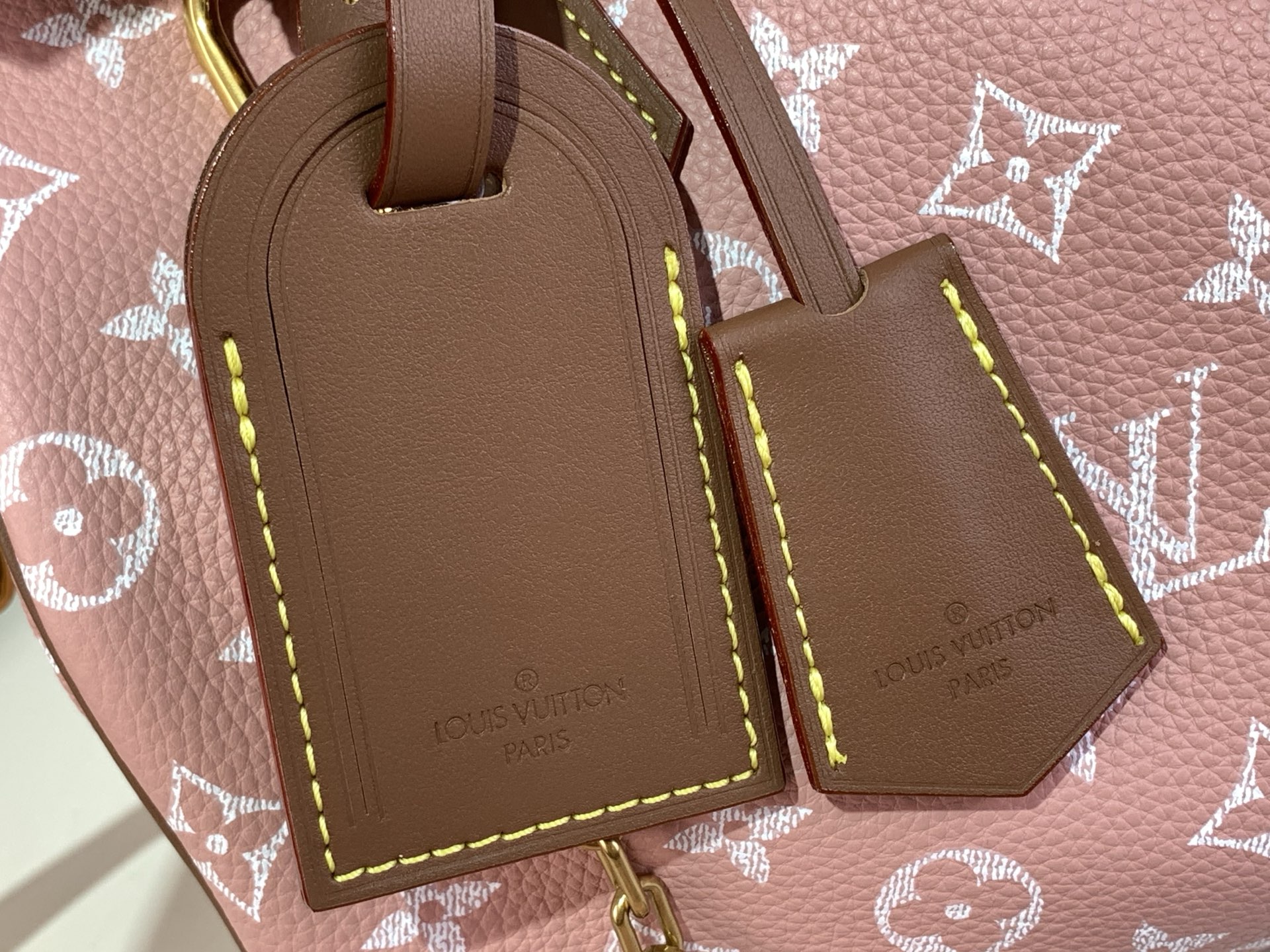[TOP] Louis Vuitton LV Speedy 25/40 Bandoulière Bag 25x15x15cm/40x26x23cm - Pink