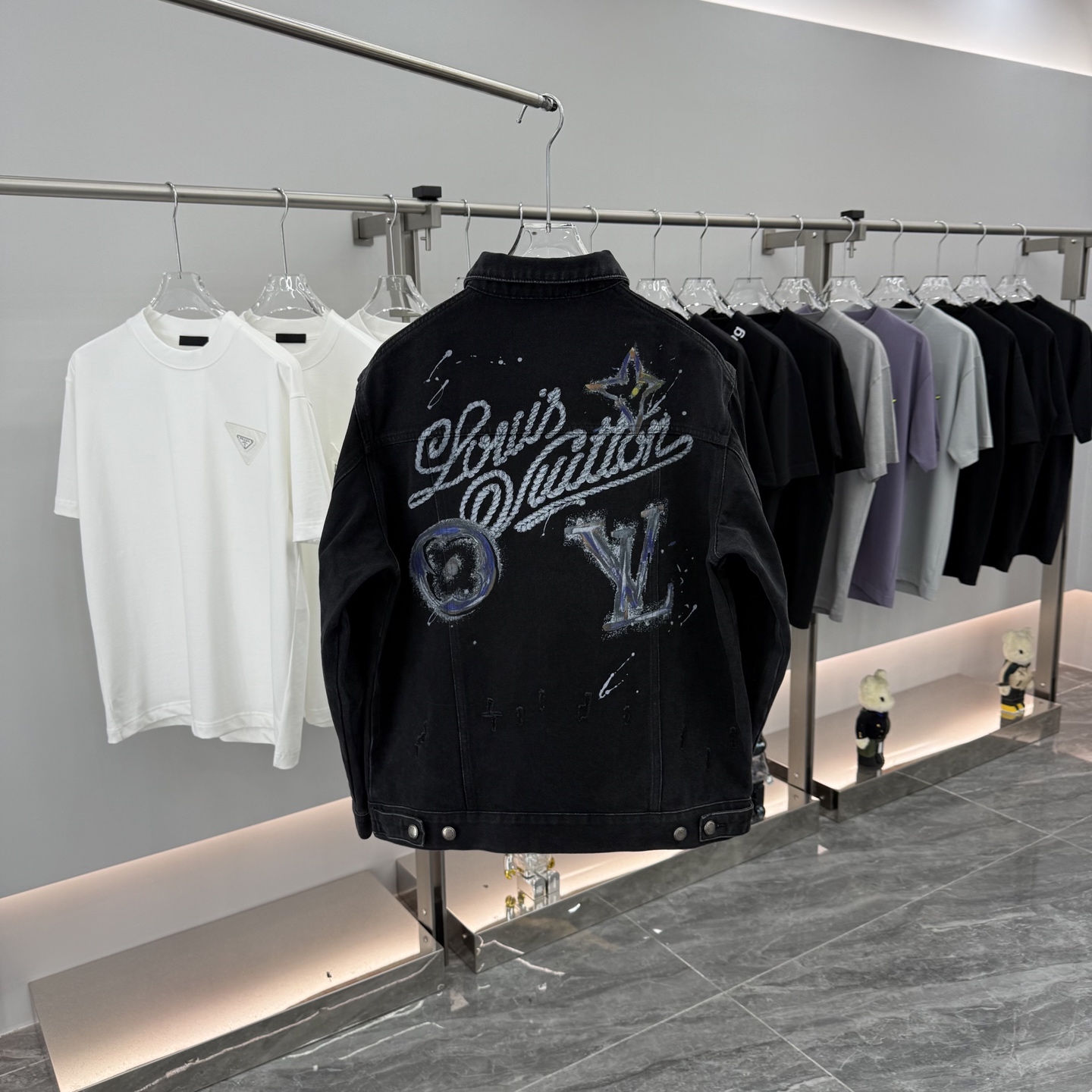 [TOP] Louis Vuitton LV Men's/Women's Denim Jacket - 2 Color