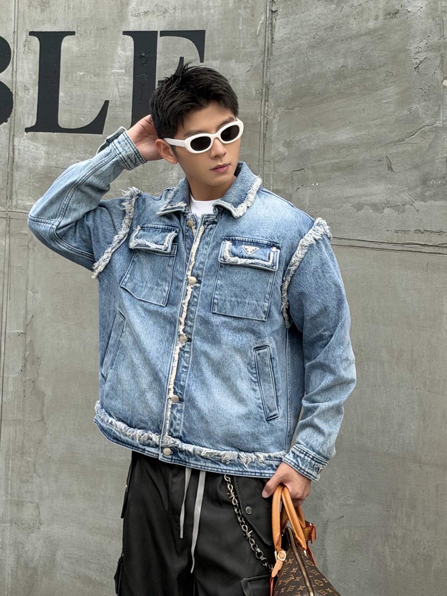 [TOP] PRADA Men's/Women's Denim Jacket - 2 Color