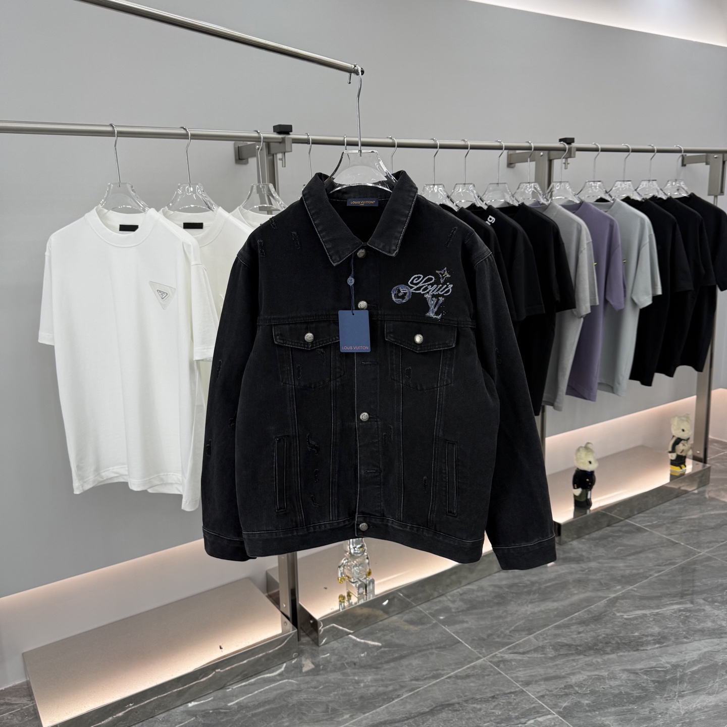 [TOP] Louis Vuitton LV Men's/Women's Denim Jacket - 2 Color