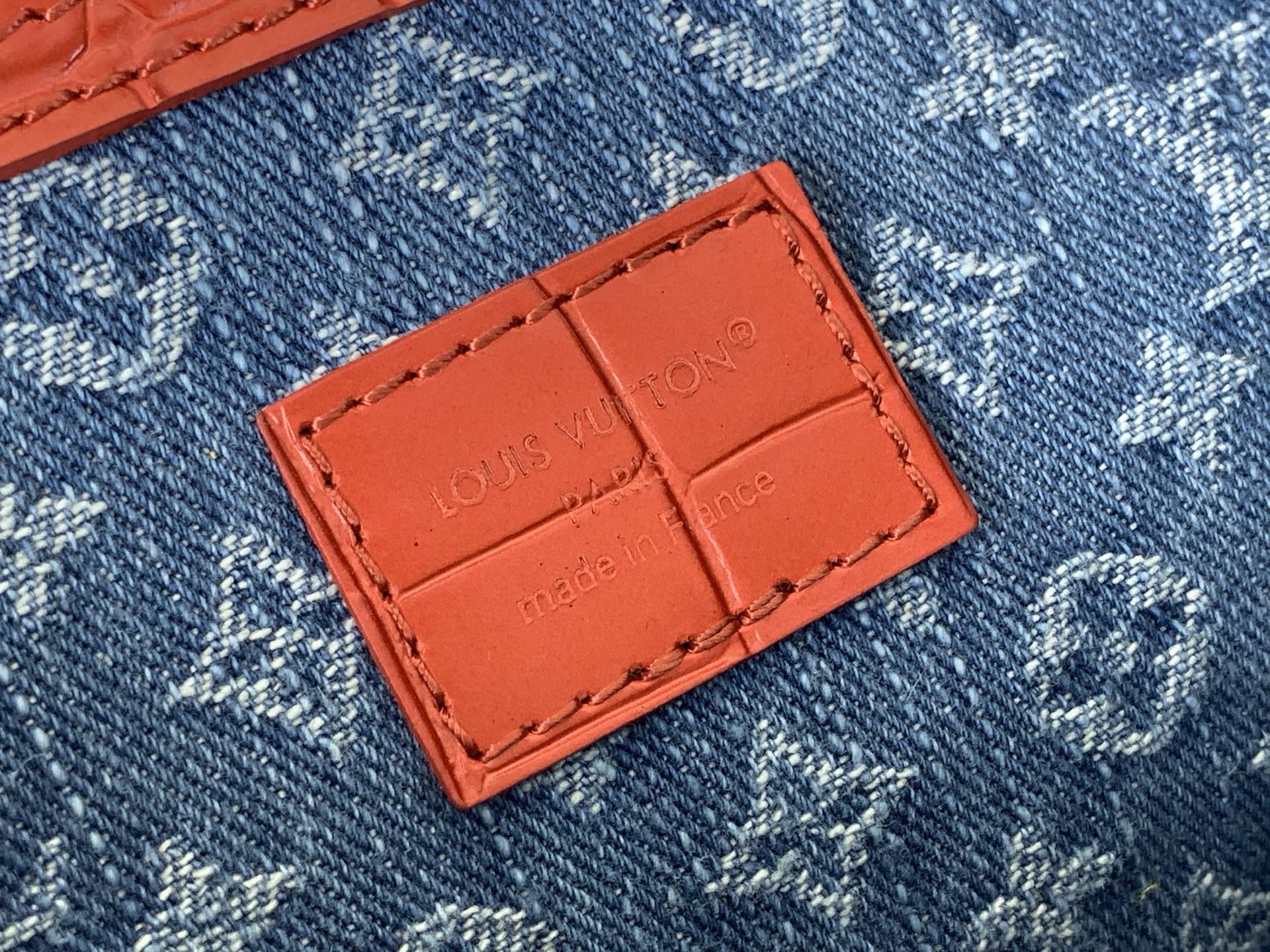 [TOP] Louis Vuitton LV Speedy Soft 30 Bag Cowboy/Cherry 30x21x17cm - Blue