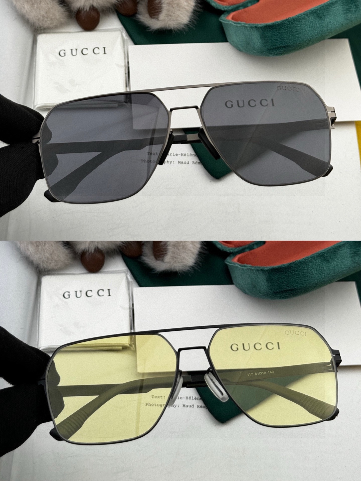 [TOP] GUCCI Sunglasses - 2 Colors