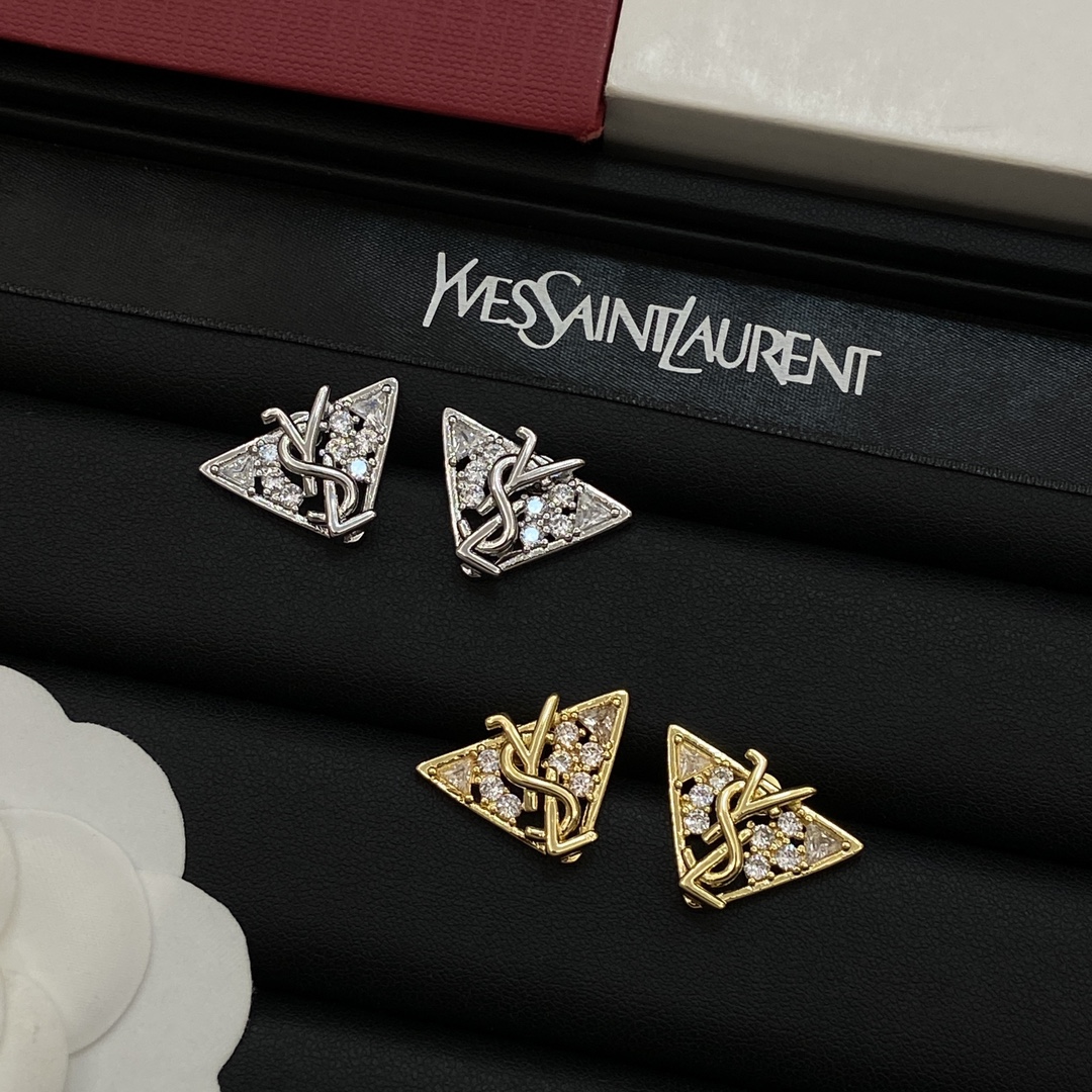 [TOP] Yves Saint Laurent YSL Earrings - 2 Colors