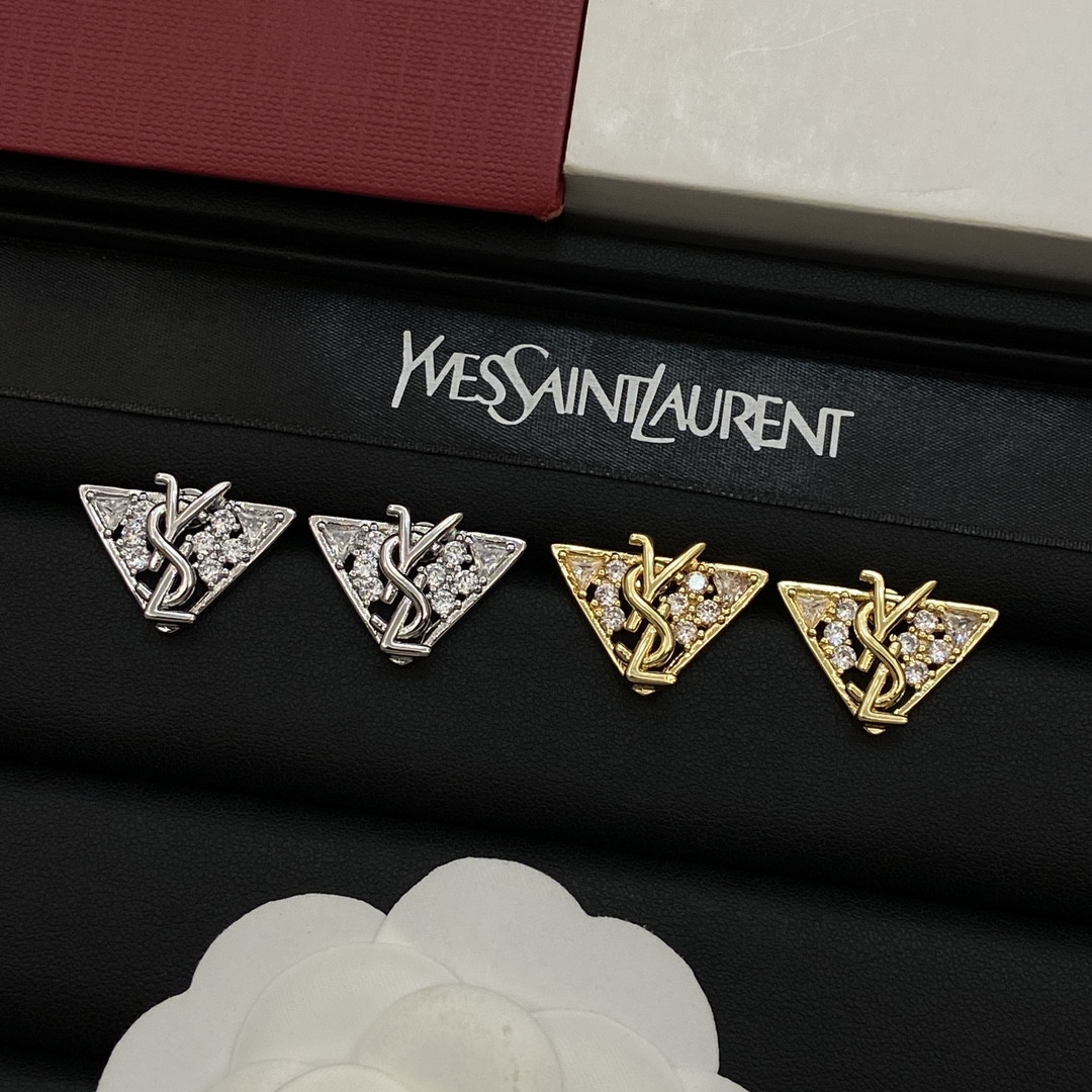 [TOP] Yves Saint Laurent YSL Earrings - 2 Colors