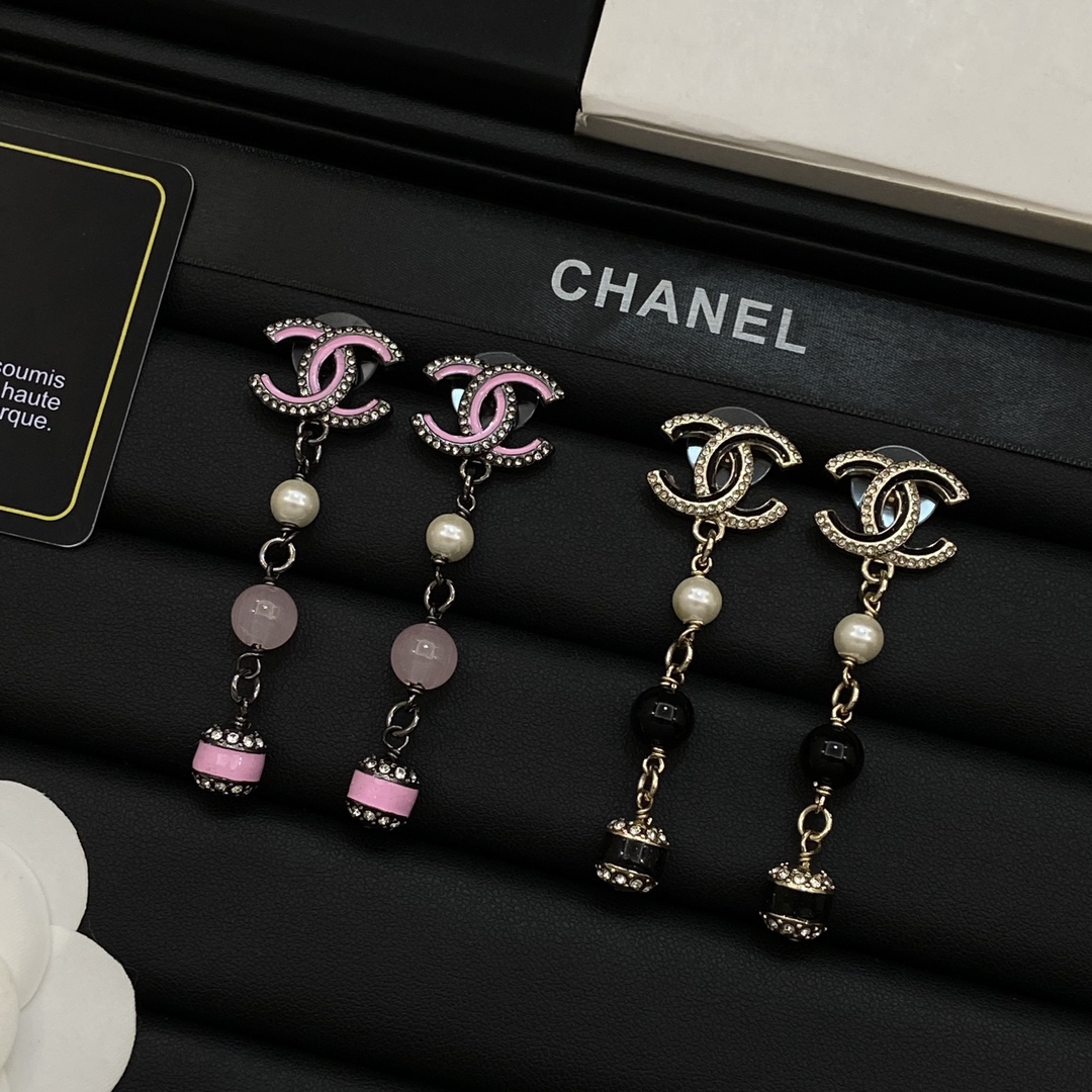 [TOP] CHANEL  Earrings - 2 Colors