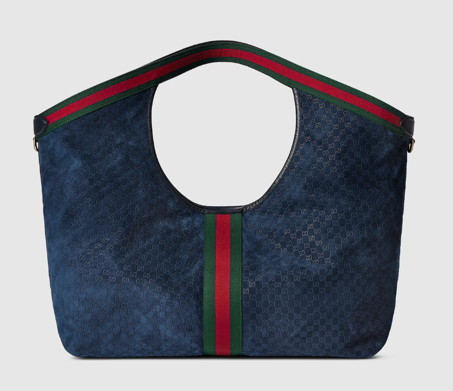 [TOP] GUCCI Giglio Tote Bags 60 x 47 x 16 cm - Blue