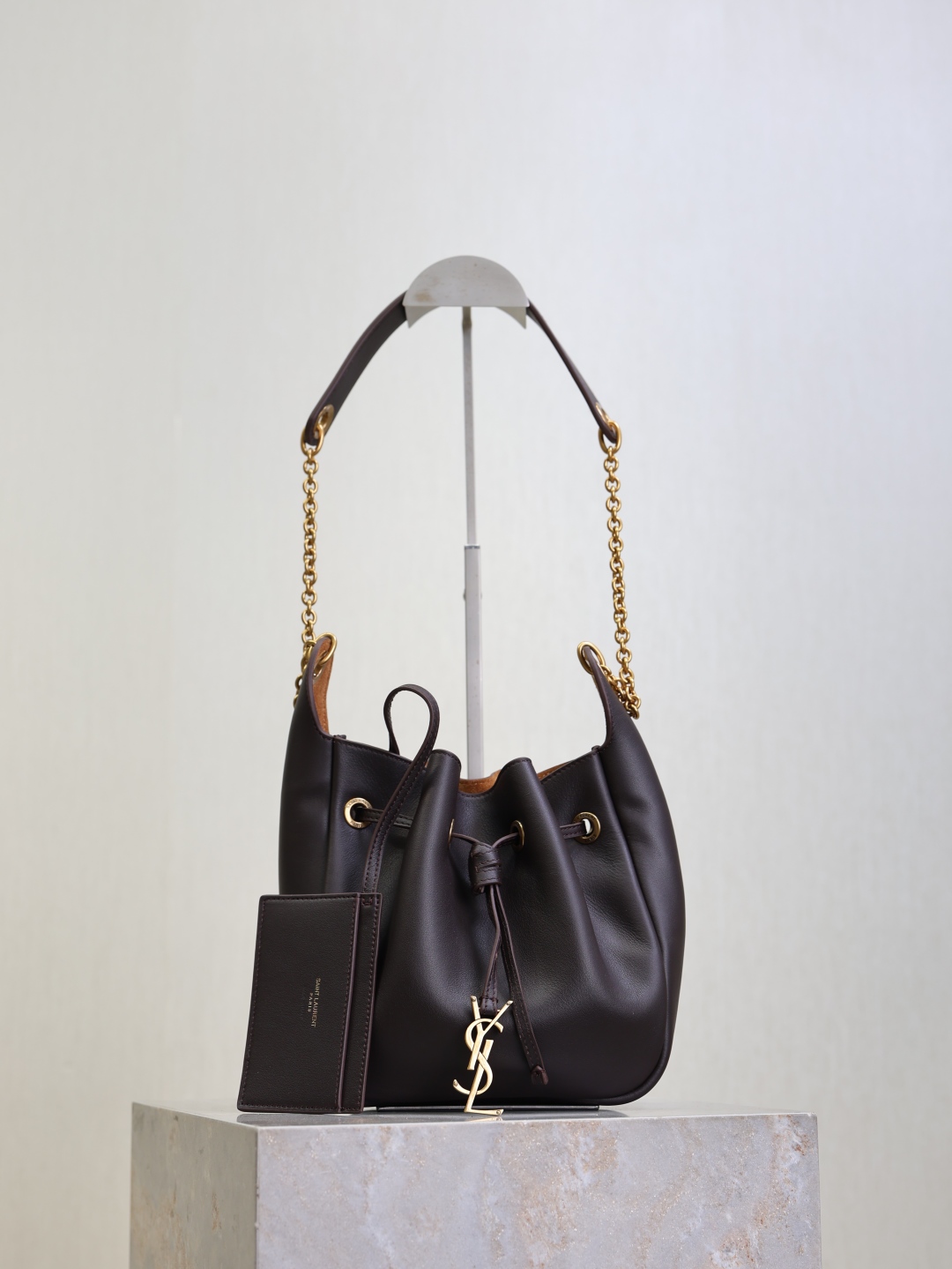 [TOP] Yves Saint Laurent YSL Bucket Bag 28x22x9cm - 2Color