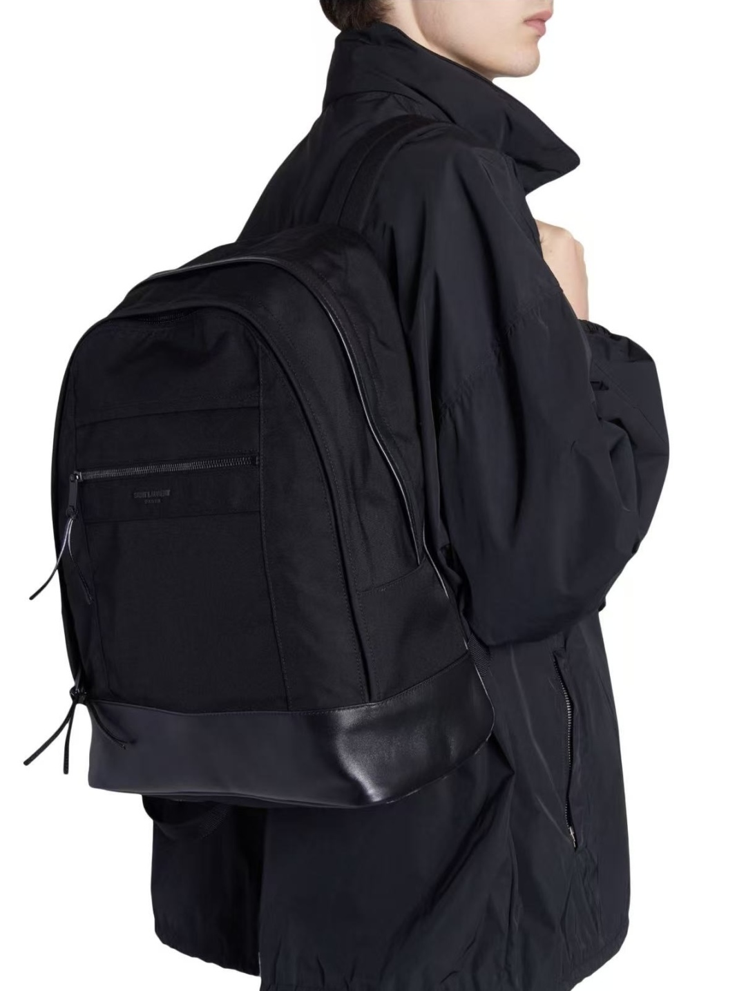 [TOP] Yves Saint Laurent YSL City Backpack 32x42x14cm - Black