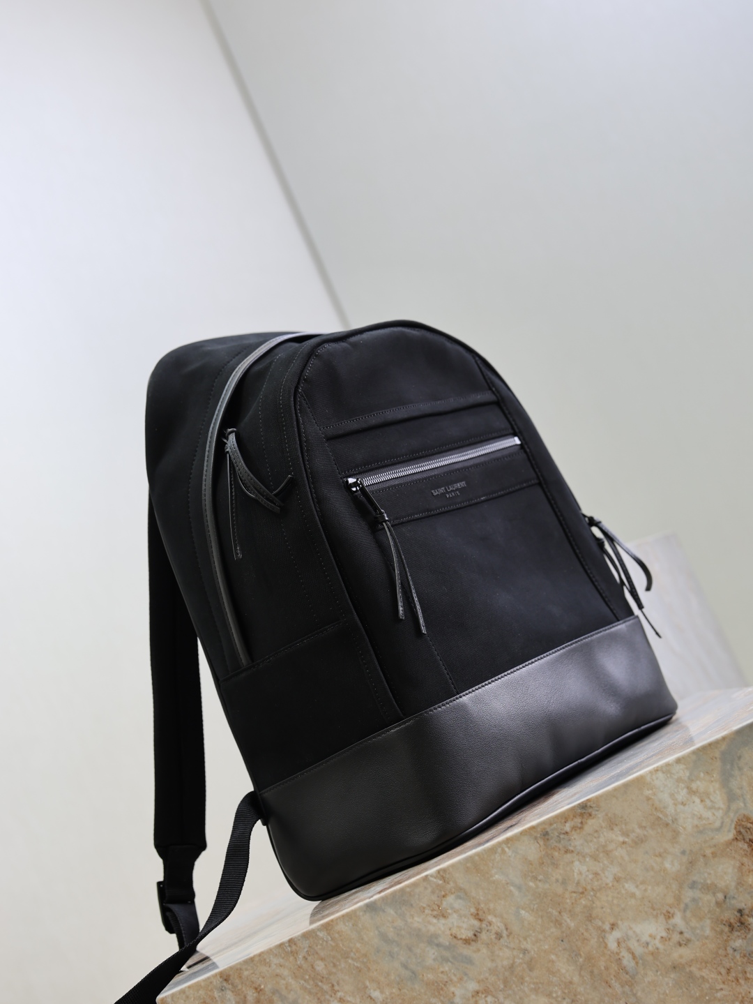 [TOP] Yves Saint Laurent YSL City Backpack 32x42x14cm - Black