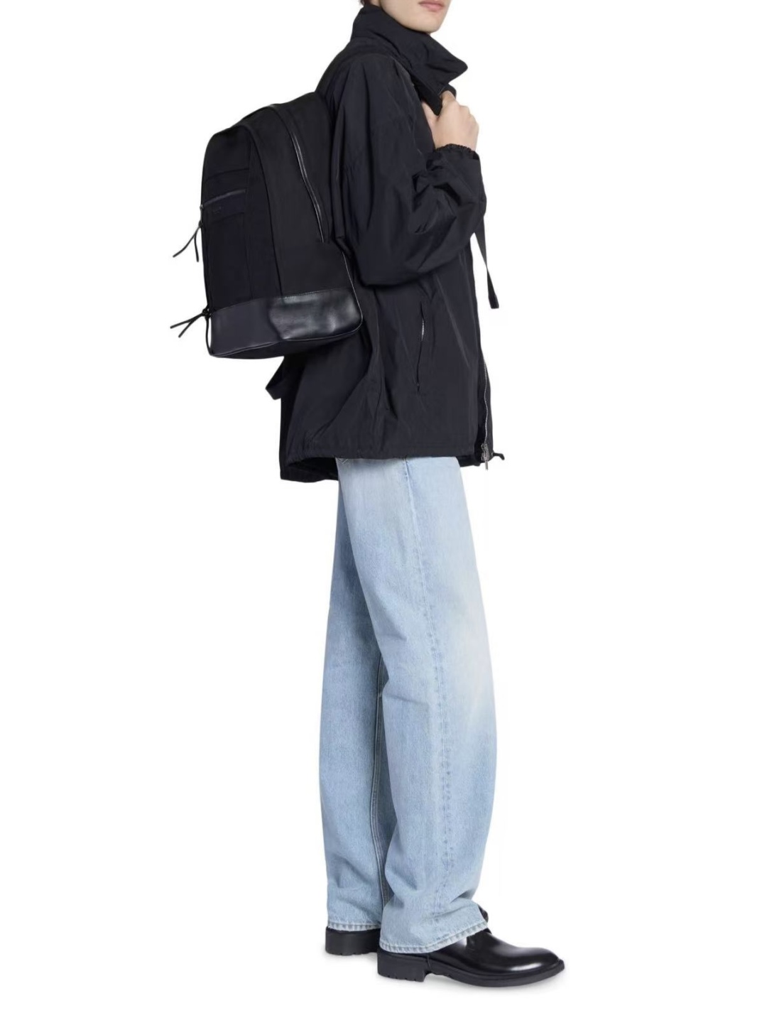 [TOP] Yves Saint Laurent YSL City Backpack 32x42x14cm - Black