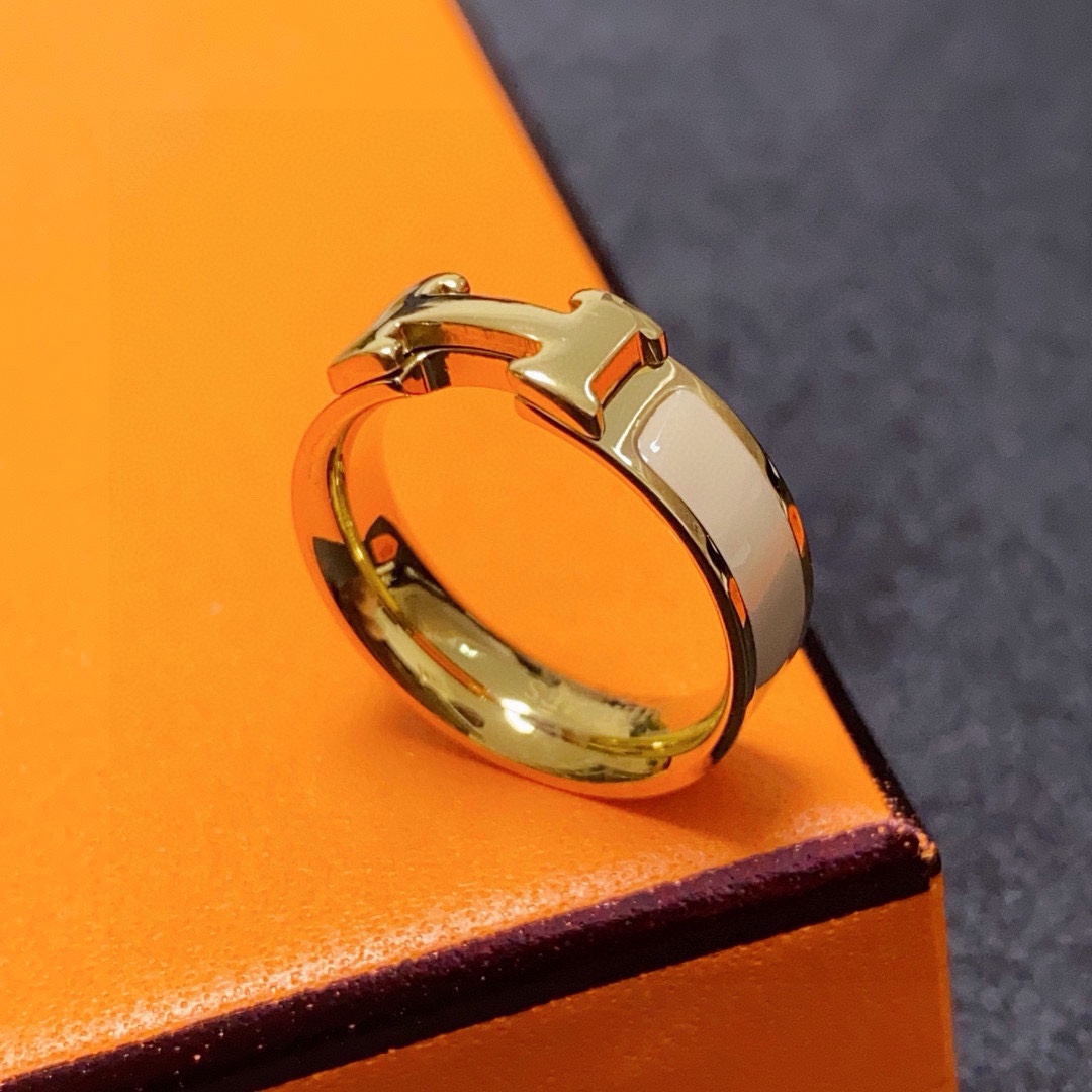 [TOP] HERMES Ring - Yellow Gold