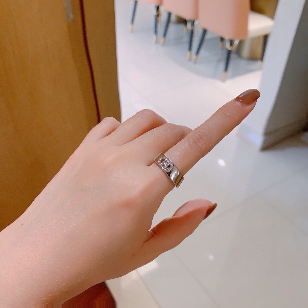 [TOP] HERMES Rings - Sliver