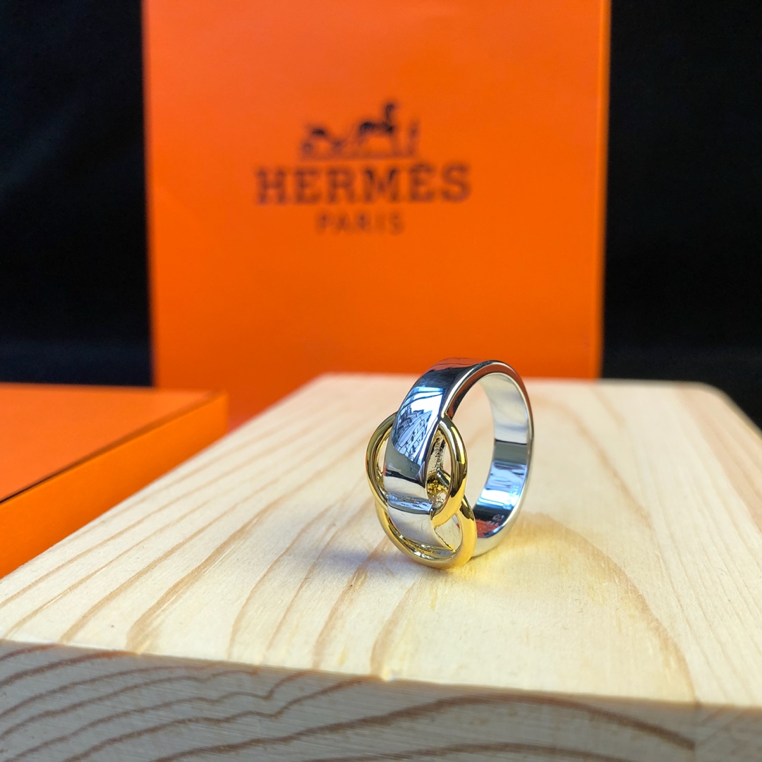 [TOP] HERMES Ring - Sliver