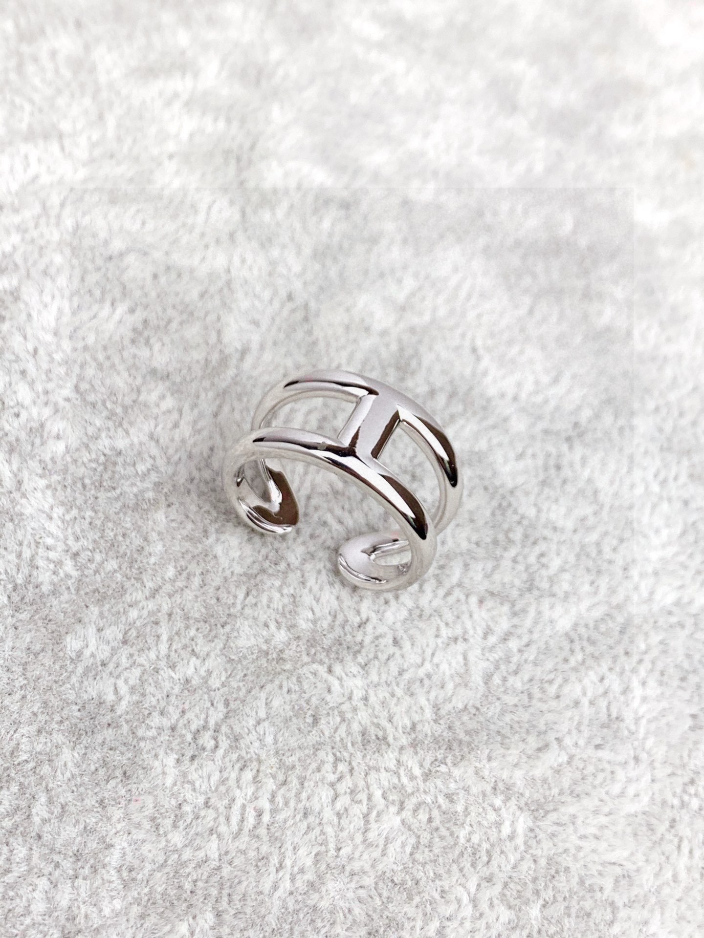 [TOP] HERMES Ring - Sliver
