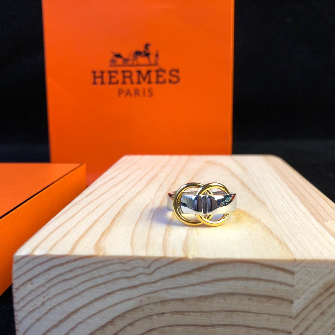 [TOP] HERMES Ring - Sliver