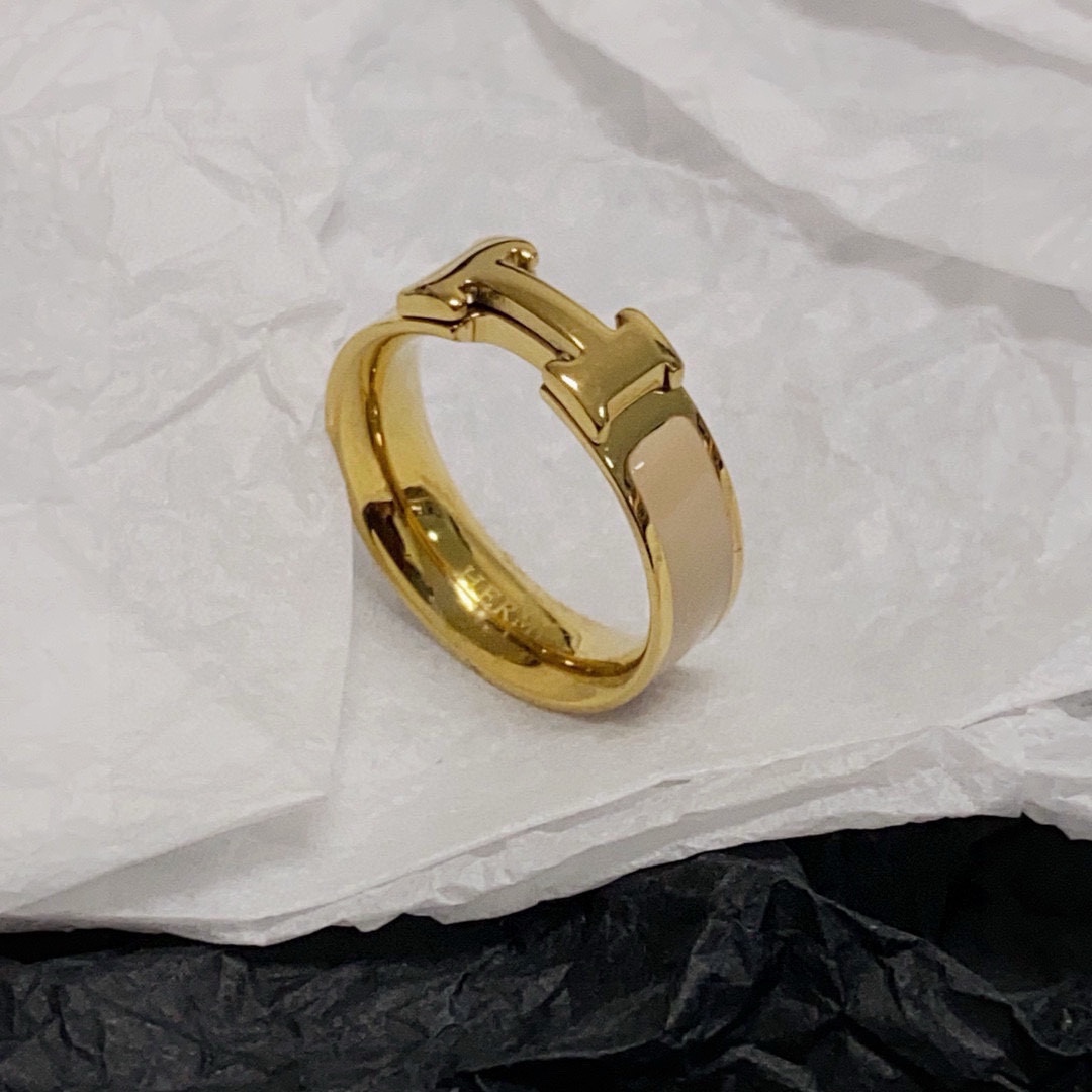 [TOP] HERMES Ring - Yellow Gold