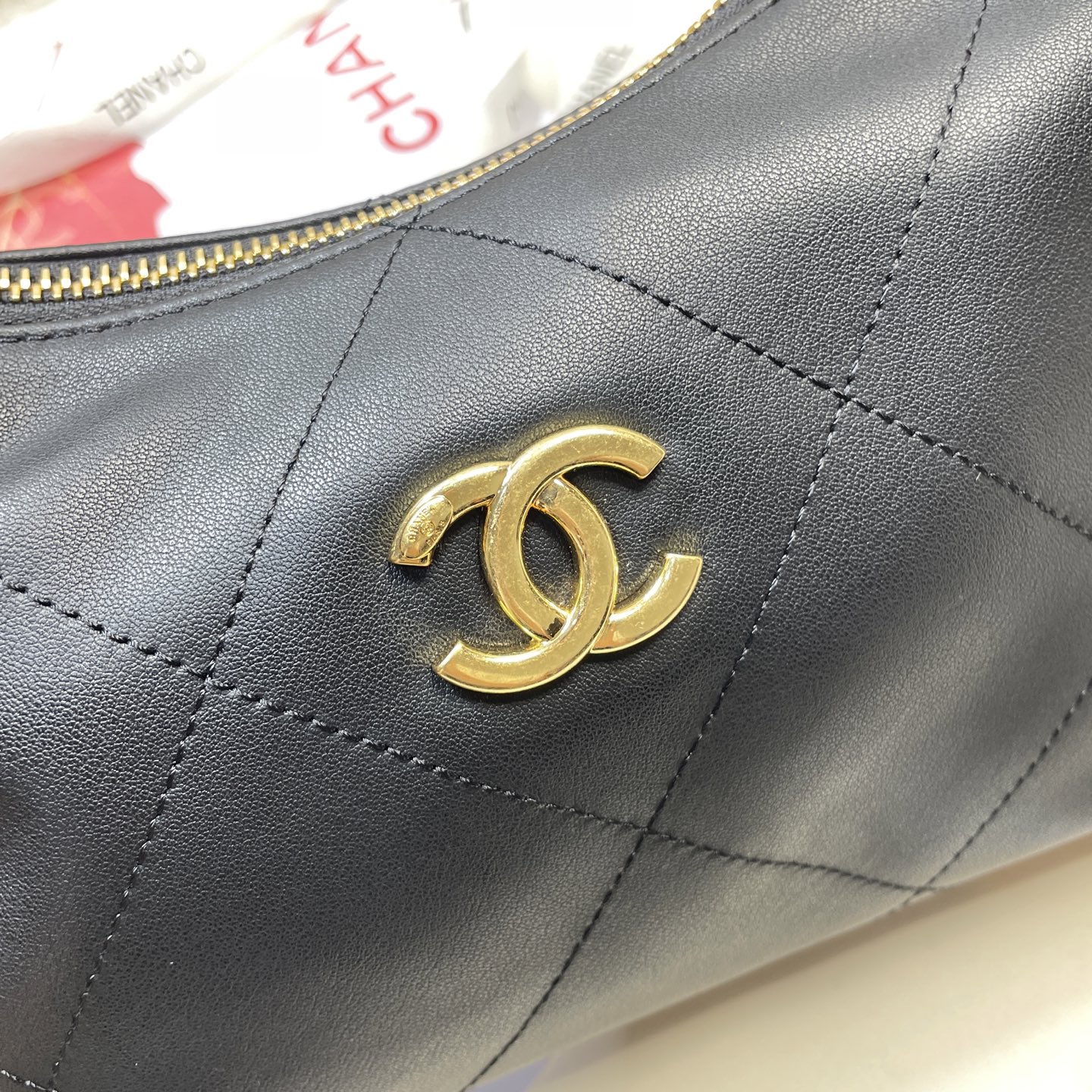 [TOP] CHANEL Hobo Bag 24x28x8cm - 3 Colour