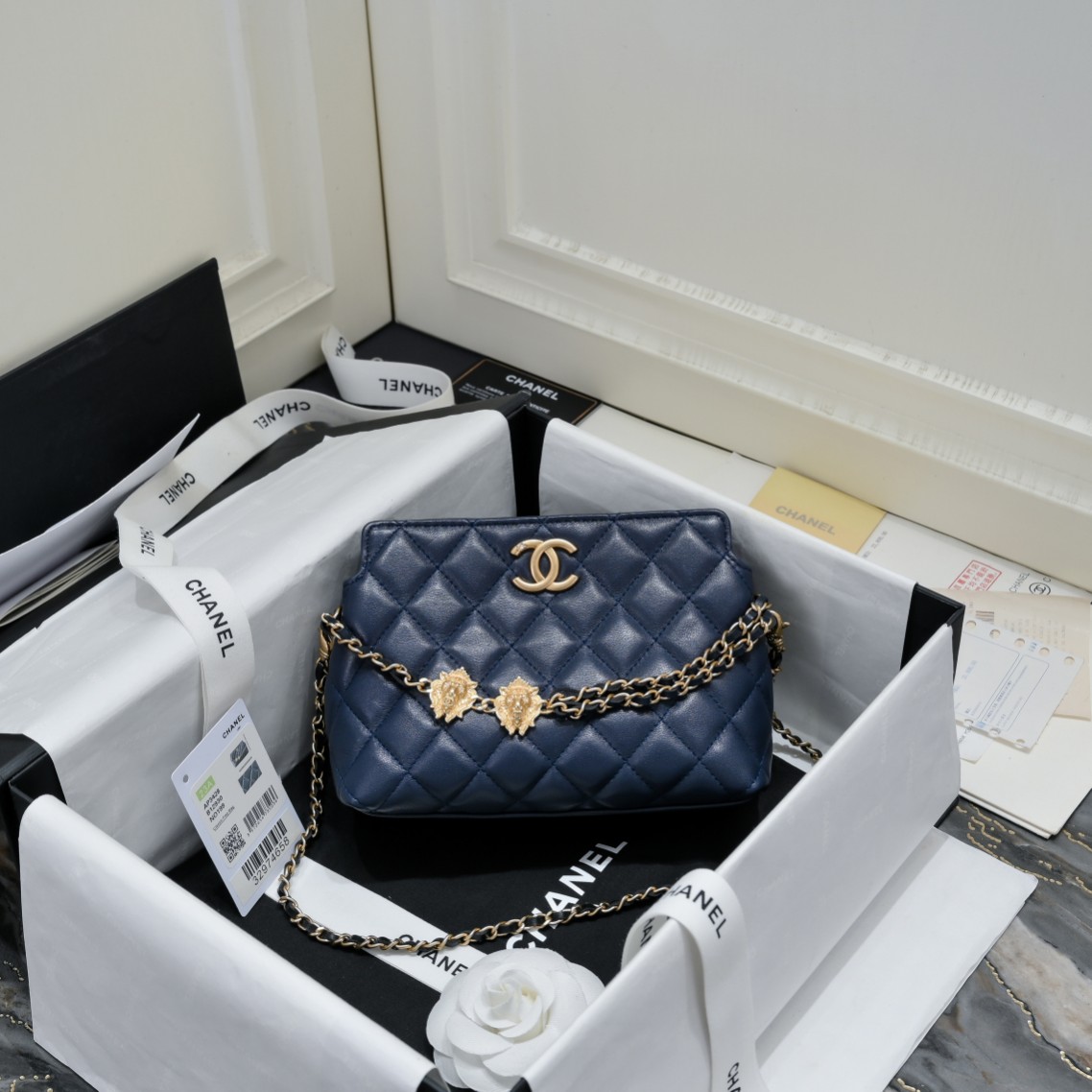 [TOP] CHANEL Chain Bag 19*8*13cm - 2 Colors