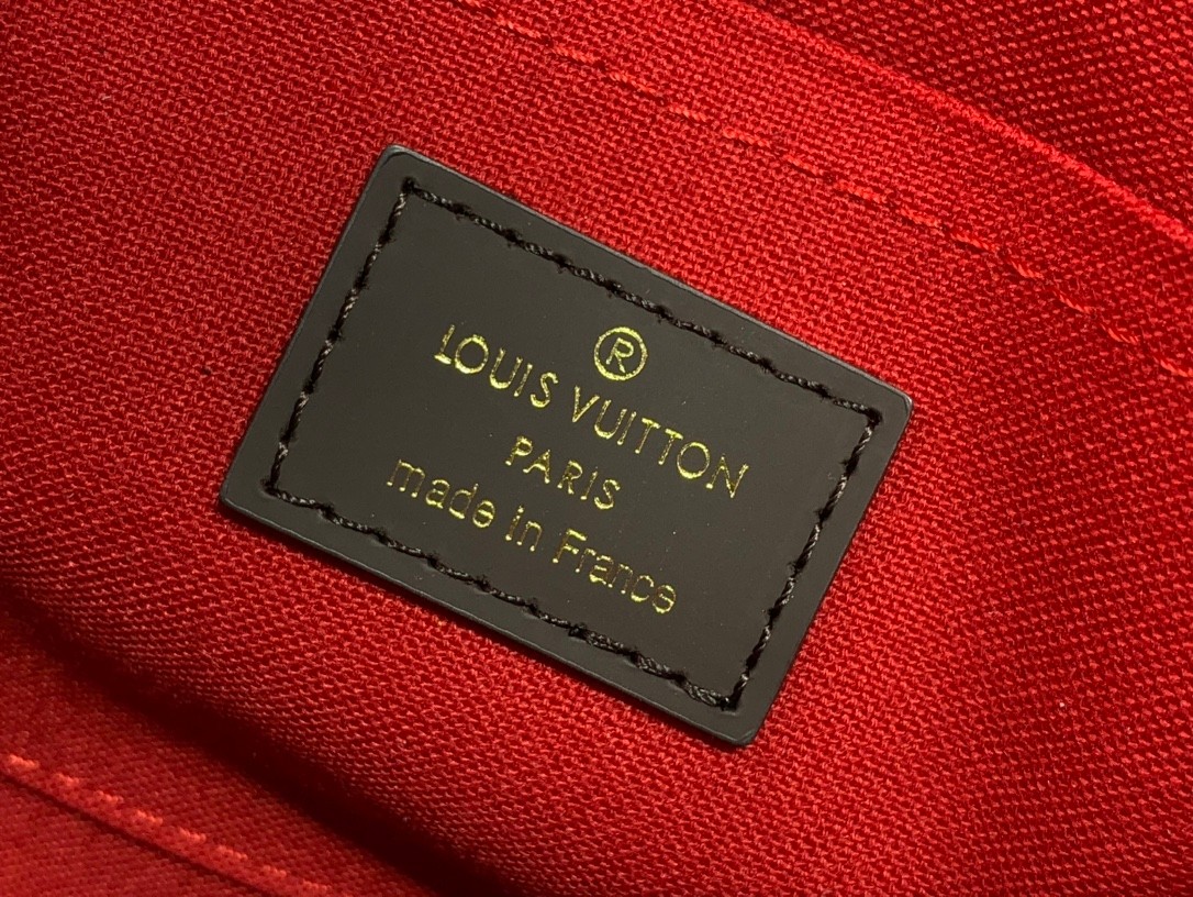 [TOP] Louis Vuitton LV Cluny Mini Handbag Damier 20x16x7.5cm - Brown/Black