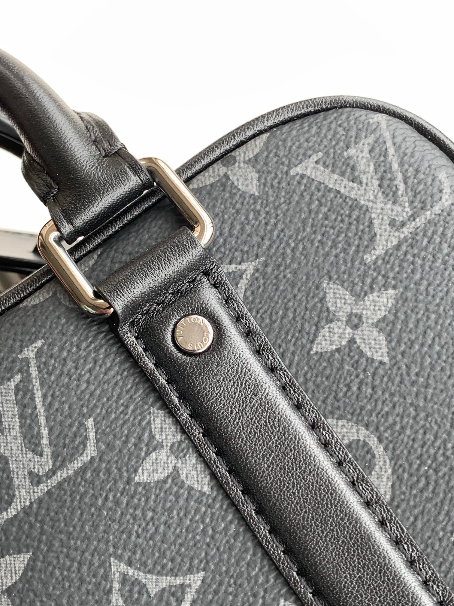 [TOP] Louis Vuitton LV Nano Porte Documents Voyage Bag 20x13x5.5cm - Black