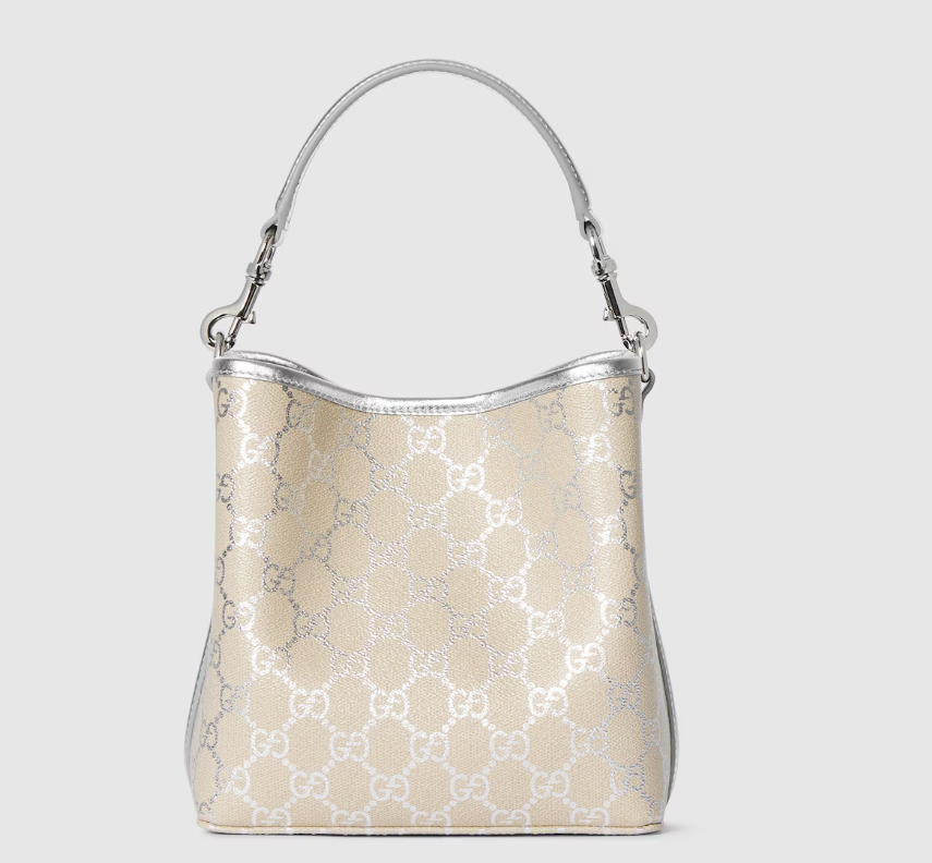 [TOP] GUCCI  Bucket Bag  - Sliver