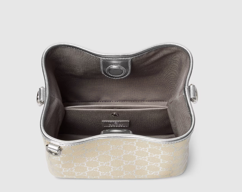 [TOP] GUCCI  Bucket Bag  - Sliver