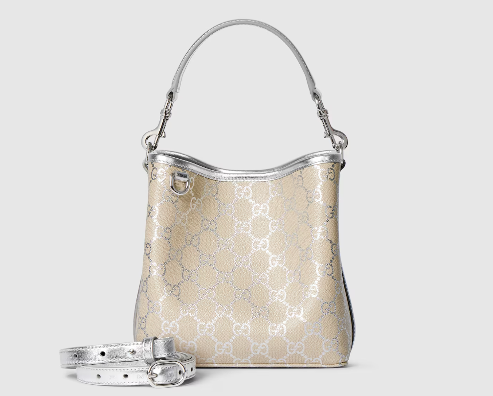 [TOP] GUCCI  Bucket Bag  - Sliver