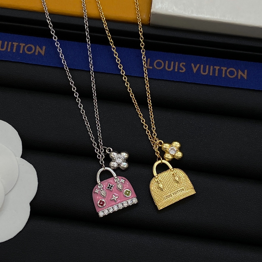 [TOP] Louis Vuitton LV Necklace - 2 Colors