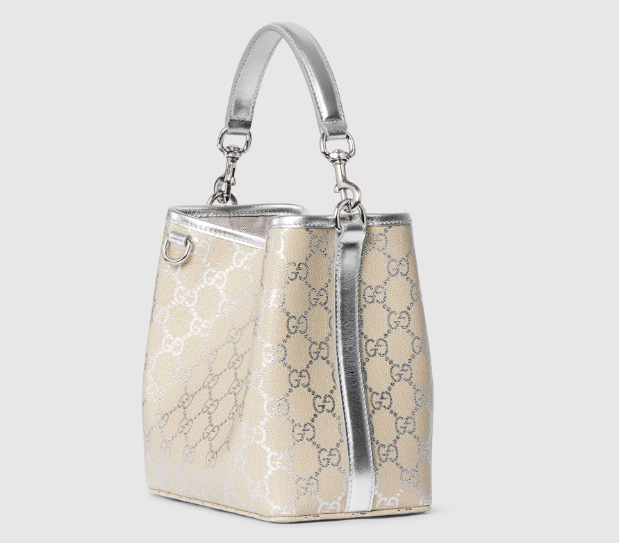 [TOP] GUCCI  Bucket Bag  - Sliver