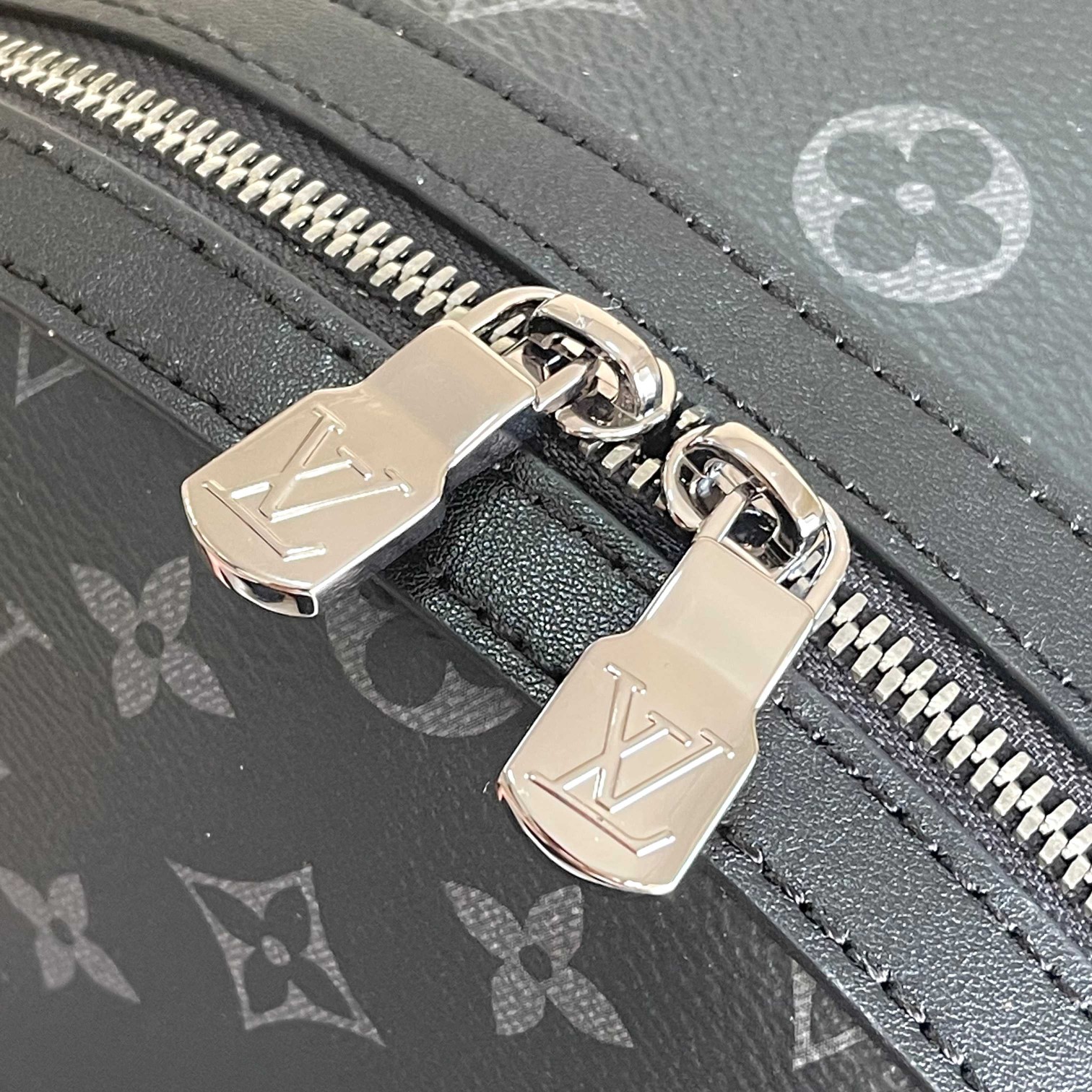 [TOP] Louis Vuitton LV Discovery Backpack Monogram Eclipse 42x17x31cm - Black