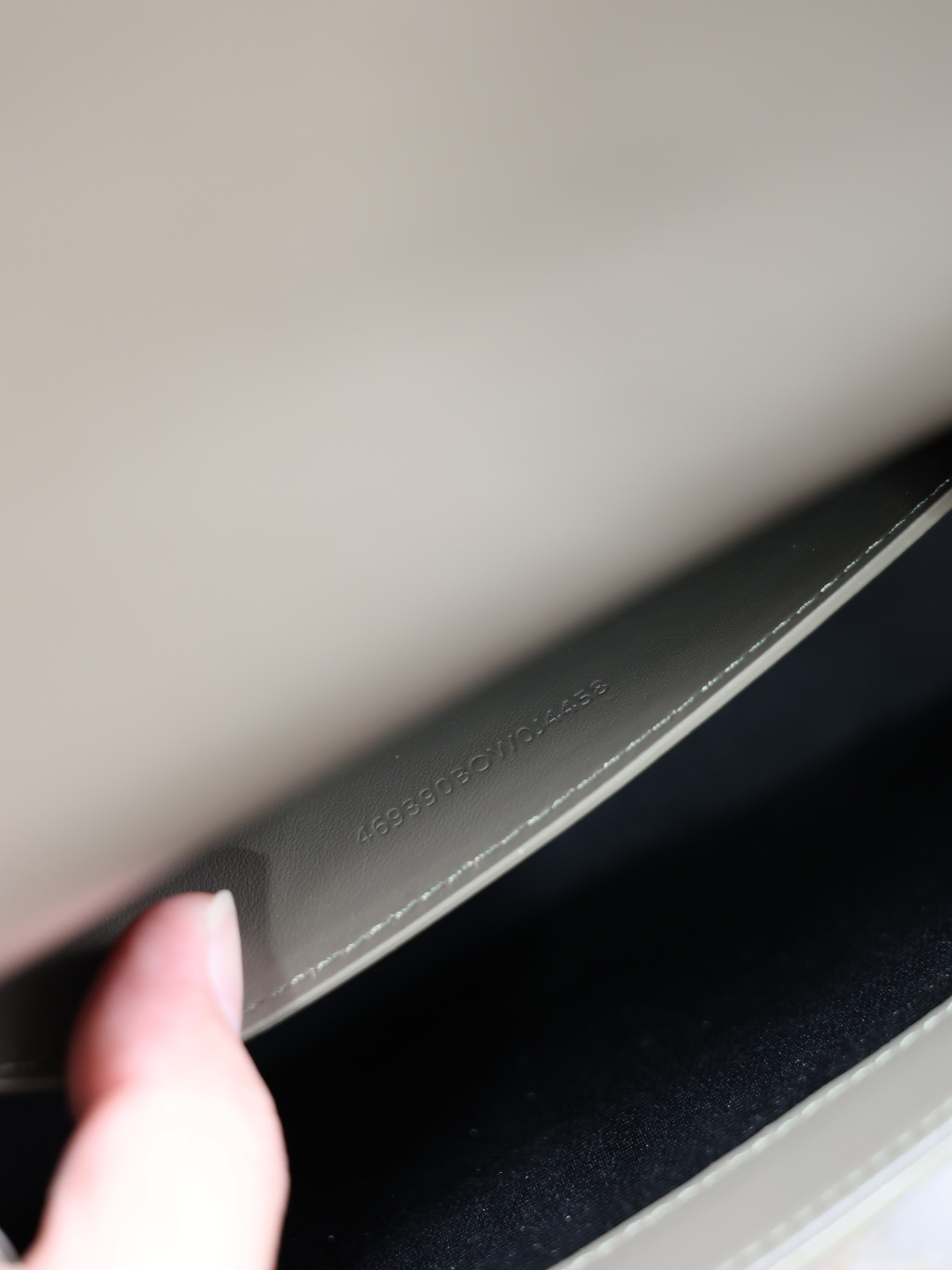 [TOP] Yves Saint Laurent YSL Kate Tassel Bag Lizard Print Cowhide 20x13.5x5.5cm - Gray & GHW