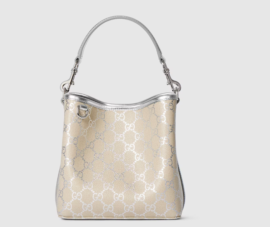 [TOP] GUCCI  Bucket Bag  - Sliver