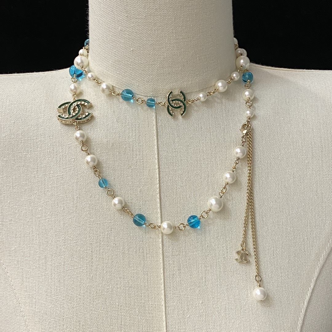 [TOP] CHANEL Long Necklace - 3 Colors