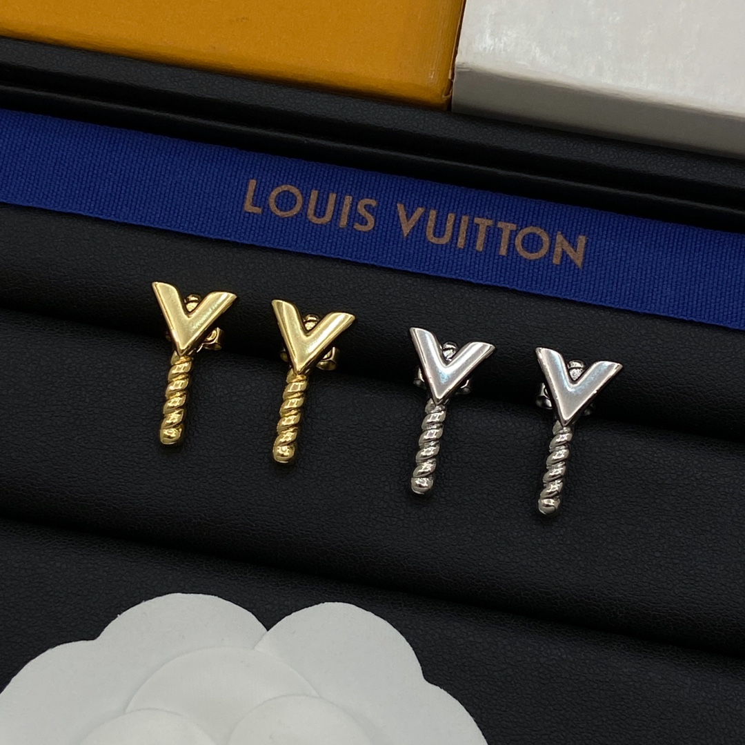 [TOP] Louis Vuitton LV Earrings - 2 Color